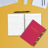 Le Carnet Spiral de l'enseignant floral moderne br