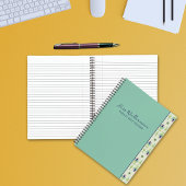 Le Carnet Spiral de l'enseignant floral moderne br