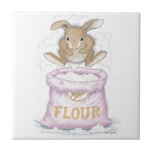 Le carreau de céramique de HappyHoppers® (Devant)