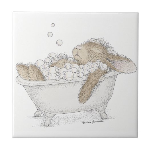 Le carreau de céramique de HappyHoppers® (Devant)