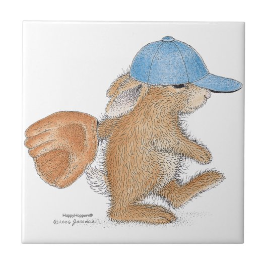 Le carreau de céramique de HappyHoppers® (Devant)