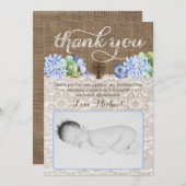 Le carte de remerciements de dévouement, religieux (Devant / Derrière)