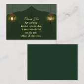 Le Carte de remerciements de la lumière islamique (Devant / Derrière)