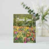Le Carte de remerciements du jardin animé de Tulip (Debout devant)