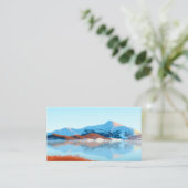 Le Carte de visite d'adieu d'hiver (Debout devant)