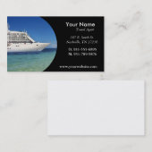 Le carte de visite d'agent de voyage, 100 (Devant / Derrière)