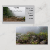 Le carte de visite d'amant de nature (Devant / Derrière)