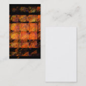 Le Carte de visite d'art Abstrait du mur (Devant / Derrière)