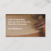 Le carte de visite de Baker douzaine (Dos)