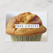 Le carte de visite de café-restaurant libèrent le (Dos)