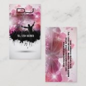 Le Carte de visite de DJ (Devant / Derrière)