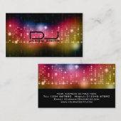 Le Carte de visite de DJ (Devant / Derrière)