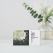 Le carte de visite de fées de forêt (Debout devant)