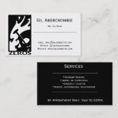 Le carte de visite de Gil (paquet de 100) (Devant / Derrière)