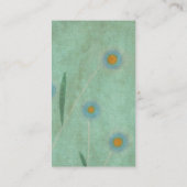 Le Carte de visite de la Terre du Pavot bleu (Dos)