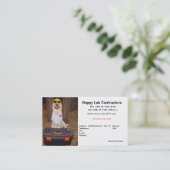 Le carte de visite de l'entrepreneur (Debout devant)