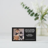 Le carte de visite de l'humain de Myrtie (Debout devant)