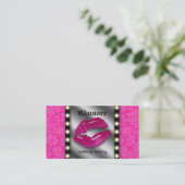 Le carte de visite de maquilleur allume le miroir (Debout devant)