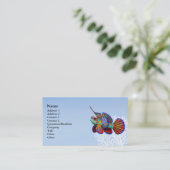 Le carte de visite de poissons de Goby Dragonet de (Debout devant)