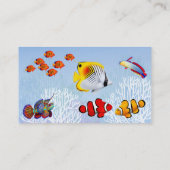 Le carte de visite de poissons de Goby Dragonet de (Dos)