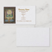 Le carte de visite de tarot de lune (Devant / Derrière)