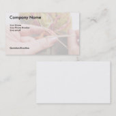 Le carte de visite des Main-Tricoteuses (Devant / Derrière)