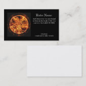 le carte de visite du diable (Devant / Derrière)