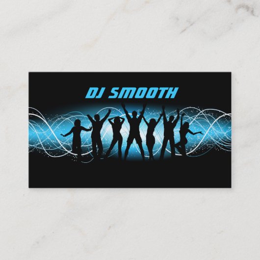 Le carte de visite du DJ (Devant)