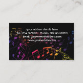 Le carte de visite du DJ (Dos)