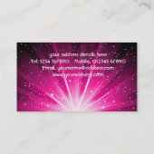 Le carte de visite du DJ (Dos)