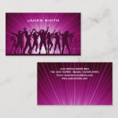 Le carte de visite du DJ (Devant / Derrière)