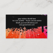 Le carte de visite du DJ (Dos)