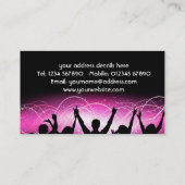 Le carte de visite du DJ (Dos)