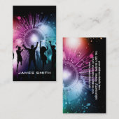 Le carte de visite du DJ (Devant / Derrière)