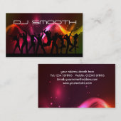 Le carte de visite du DJ (Devant / Derrière)