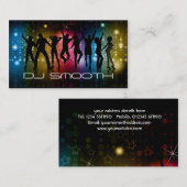 Le carte de visite du DJ (Devant / Derrière)