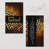 Le carte de visite du DJ (Devant / Derrière)