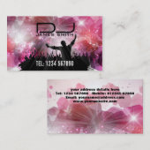 Le carte de visite du DJ (Devant / Derrière)