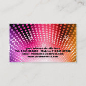 Le carte de visite du DJ (Dos)