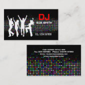 Le carte de visite du DJ (Devant / Derrière)