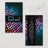 Le carte de visite du DJ (Devant / Derrière)