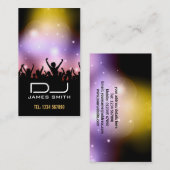 Le carte de visite du DJ (Devant / Derrière)