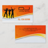 Le carte de visite du DJ (Devant / Derrière)