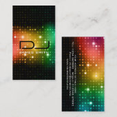 Le carte de visite du DJ (Devant / Derrière)