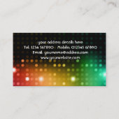 Le carte de visite du DJ (Dos)