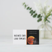 Le Carte de visite du logo de Raven (Debout devant)