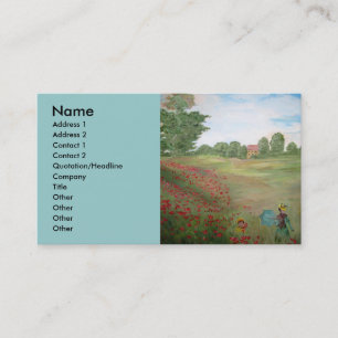 Le carte de visite du marchand d'art