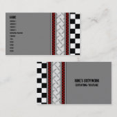 Le carte de visite du mécanicien (Devant / Derrière)