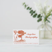 Le carte de visite du photographe (Debout devant)