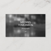 Le Carte de visite du photographe dit simplement (Devant)